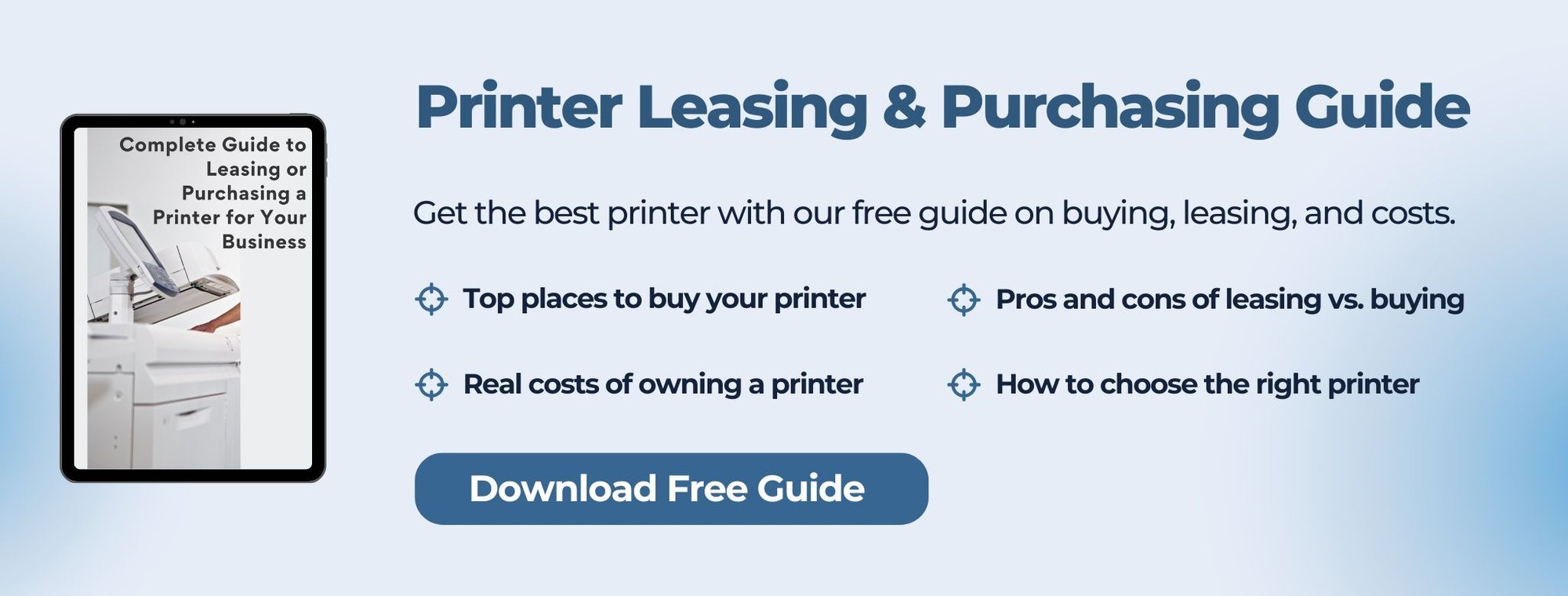 CTA Banner_Free Guide to Purchasing or Leasing Printer_List Version